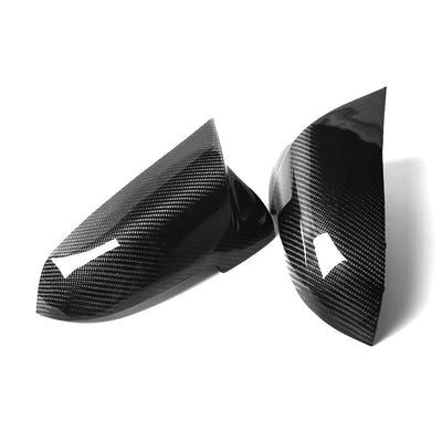 Coques rétroviseurs carbone BMW F10 - installé sur véhicule - Becquet Voiture