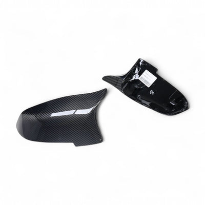 Coques rétroviseurs carbone BMW F10 - vue de face 2 - Becquet Voiture