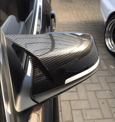 Coques rétroviseurs carbone BMW F32 - vue de trois-quarts 2 - Becquet Voiture