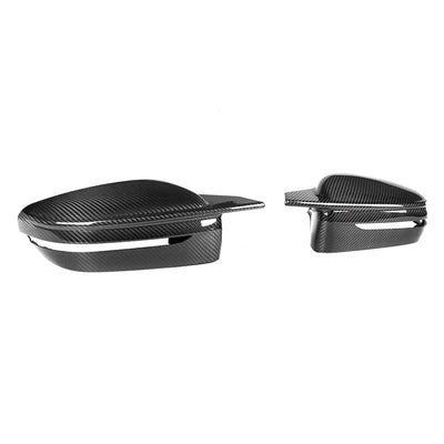 Coques Rétroviseurs Carbone BMW G20 G22 G42 2020+ - vue arrière - Becquet Voiture