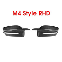 Coques Rétroviseurs Carbone BMW G20 G22 G42 2020+ - vue de dessus - Becquet Voiture