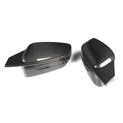 Coques Rétroviseurs Carbone BMW G20 G22 G42 2020+ - vue de trois-quarts - Becquet Voiture