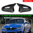 Coques Rétroviseurs Carbone BMW M3 M4 F80 F82 2014-2020