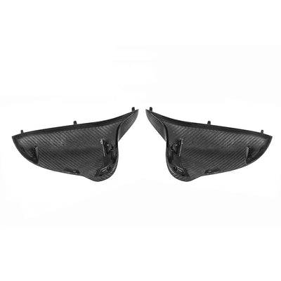 Coques Rétroviseurs Carbone BMW M3 M4 F80 F82 2014-2020 - vue de trois-quarts - Becquet Voiture