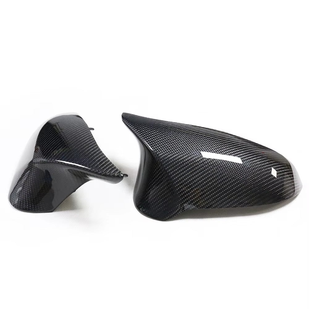 Coques Rétroviseurs Carbone BMW M4 F82 2014-2020 - vue de face - Becquet Voiture