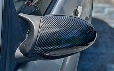 Coques rétroviseurs carbone BMW Série 3 E90 E92 - détail du montage - Becquet Voiture