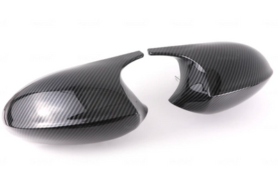 Coques rétroviseurs carbone BMW Série 3 E90 E92 - vue de face 2 - Becquet Voiture