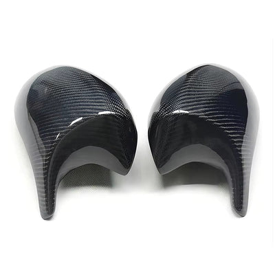 Coques rétroviseurs carbone BMW Série 3 E90 E92 - vue de face 3 - Becquet Voiture