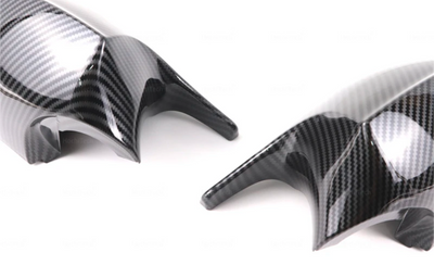 Coques rétroviseurs carbone BMW Série 3 E90 E92 - vue de profil 2 - Becquet Voiture