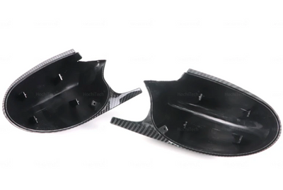 Coques rétroviseurs carbone BMW Série 3 E90 E92 - vue de trois-quarts 2 - Becquet Voiture