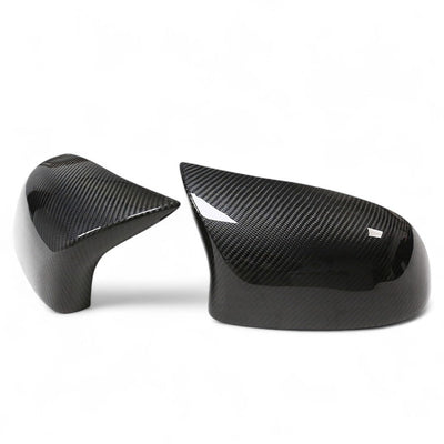 Coques rétroviseurs carbone BMW X4 F26 - installé sur véhicule - Becquet Voiture