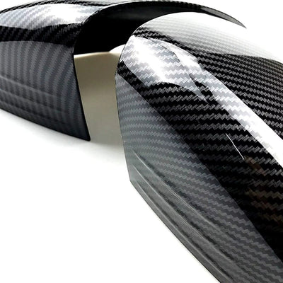 Coques rétroviseurs carbone Mercedes Classe A W177 - installé sur véhicule - Becquet Voiture