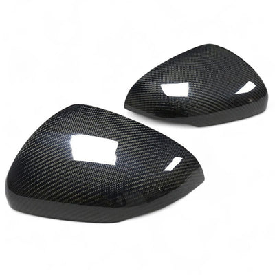 Coques rétroviseurs carbone Mercedes Classe A W177 - vue de dessus - Becquet Voiture