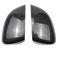 Coques rétroviseurs carbone Mercedes Classe A W177 - vue de face - Becquet Voiture