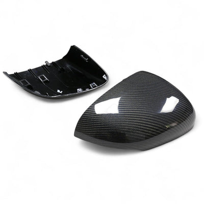 Coques rétroviseurs carbone Mercedes Classe A W177 - vue de profil 2 - Becquet Voiture
