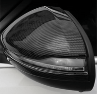 Coques rétroviseurs carbone Mercedes Classe C W205 - vue arrière - Becquet Voiture