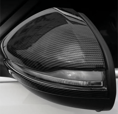 Coques rétroviseurs carbone Mercedes Classe C W205 - vue arrière - Becquet Voiture