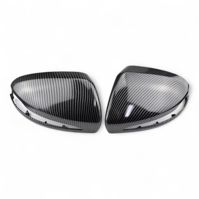 Coques rétroviseurs carbone Mercedes Classe C W205 - vue de face - Becquet Voiture