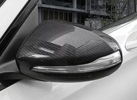 Coques rétroviseurs carbone Mercedes Classe C W205 - vue de profil - Becquet Voiture