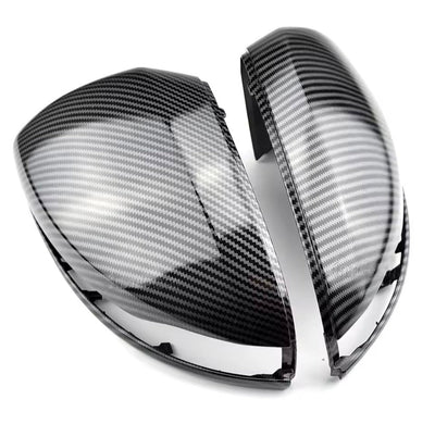 Coques rétroviseurs carbone Mercedes Classe E W213 - installé sur véhicule - Becquet Voiture
