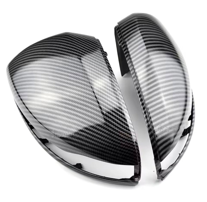 Coques rétroviseurs carbone Mercedes Classe E W213 - installé sur véhicule - Becquet Voiture