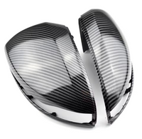 Coques rétroviseurs carbone Mercedes GLC W253 - vue de face - Becquet Voiture