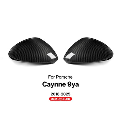 Coques Rétroviseurs Carbone Porsche Cayenne 9YA 2018-2025 - détail du montage - Becquet Voiture
