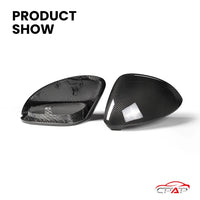 Coques Rétroviseurs Carbone Porsche Cayenne 9YA 2018-2025 - installé sur véhicule - Becquet Voiture