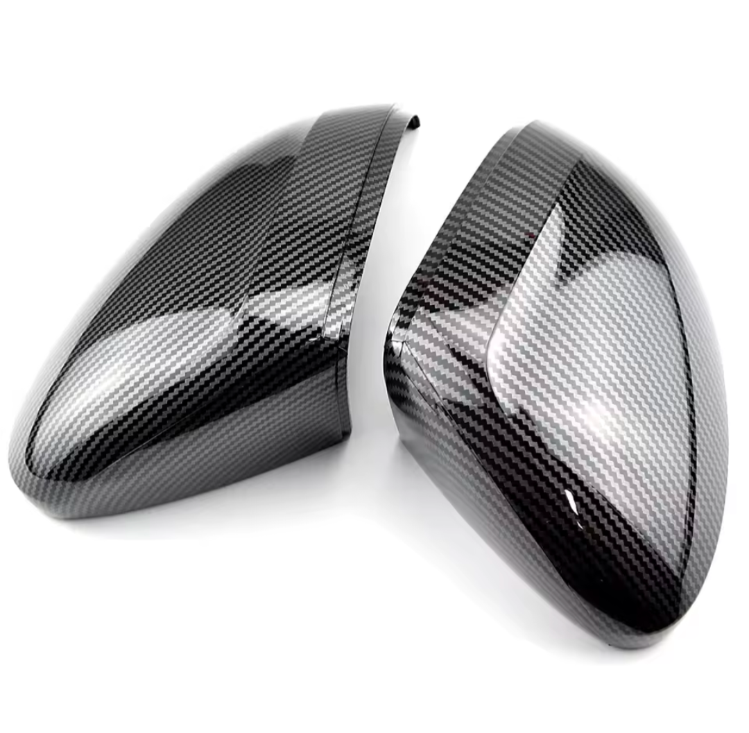 Coques Rétroviseurs Carbone Replica VW Passat B8 2015-2020 - vue de face - Becquet Voiture