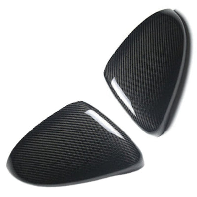 Coques Retroviseurs Carbone Veritable Golf 7 Paire - vue de face - Becquet Voiture