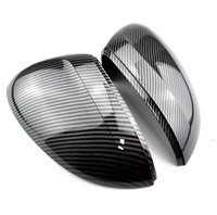 Carbon fiber wing mirror caps VW Arteon 2016-2020 - studio packshot - Becquet Voiture