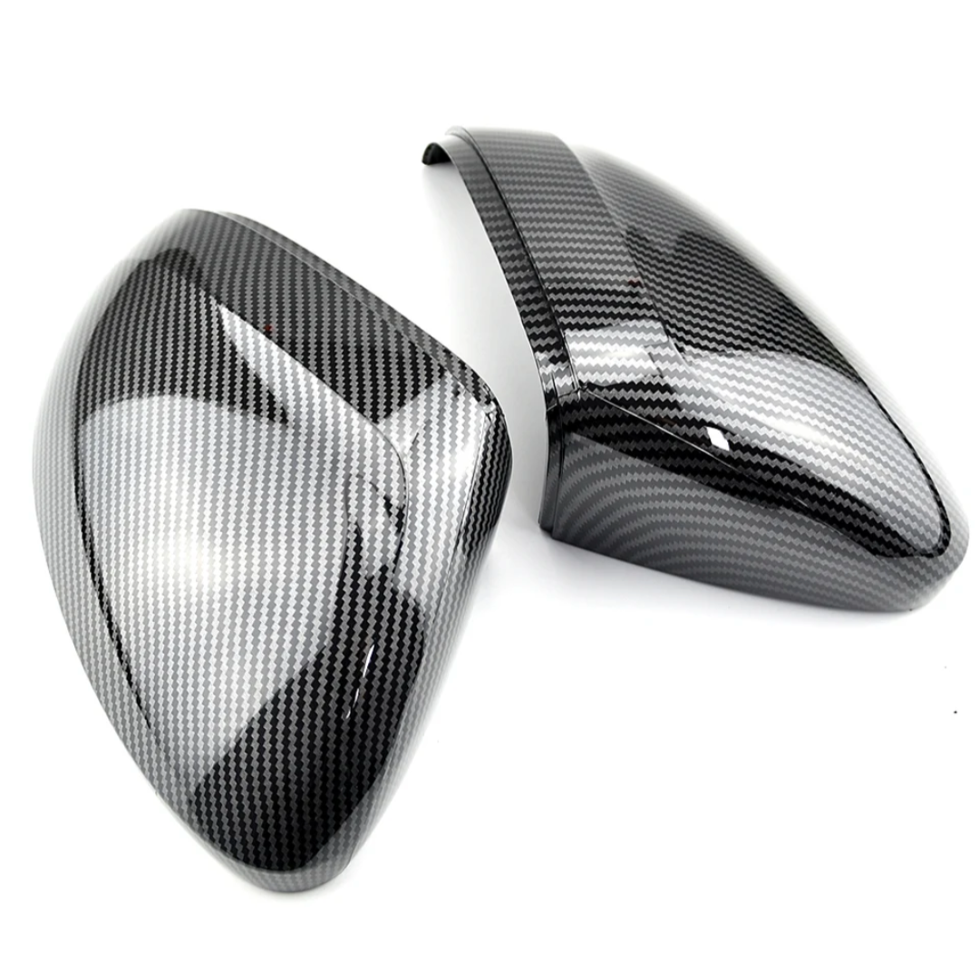 Coques rétroviseurs carbone VW Arteon 2016-2020 - vue de face - Becquet Voiture