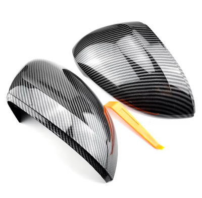 Coques rétroviseurs carbone VW Arteon - vue de trois-quarts - Becquet Voiture