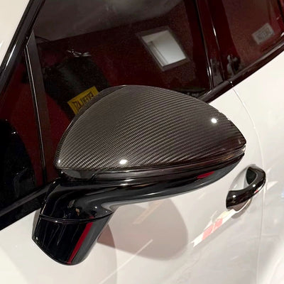 Coques rétroviseurs carbone VW Golf 6 - détail du montage - Becquet Voiture