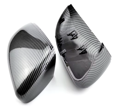 Coques rétroviseurs carbone VW Golf 6 - installé sur véhicule - Becquet Voiture