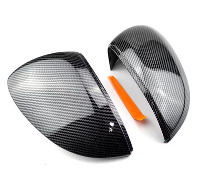 Coques rétroviseurs carbone VW Golf 7 - détail du montage 2 - Becquet Voiture