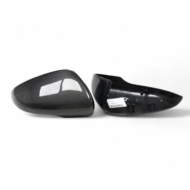 Coques rétroviseurs carbone VW Golf 7 - détail du montage - Becquet Voiture
