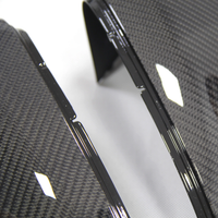 Coques rétroviseurs carbone VW Golf 7 - vue de dessus - Becquet Voiture
