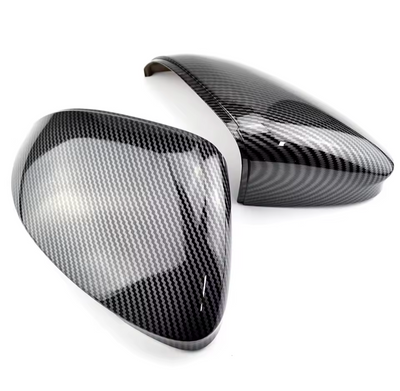 Coques rétroviseurs carbone VW Golf 8 - installé sur véhicule - Becquet Voiture