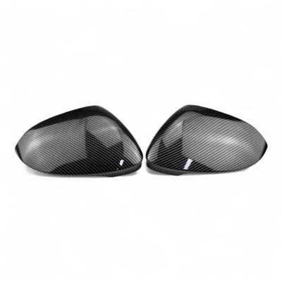 Coques rétroviseurs carbone VW Golf 8 - packshot studio - Becquet Voiture