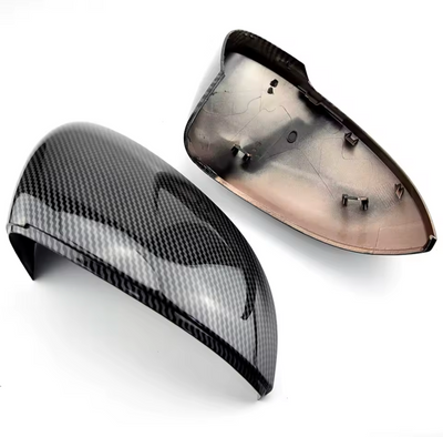 Coques rétroviseurs carbone VW Golf 8 - vue rapprochée - Becquet Voiture