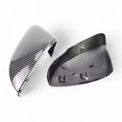 Coques rétroviseurs carbone VW Polo 6R - installé sur véhicule - Becquet Voiture