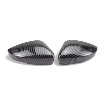Coques rétroviseurs carbone VW Polo 6R - vue de face - Becquet Voiture