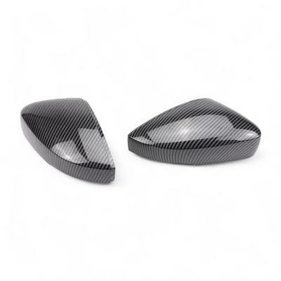 Coques rétroviseurs carbone VW Polo 6R - vue de trois-quarts - Becquet Voiture