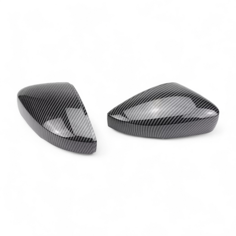 Coques rétroviseurs carbone VW Polo 6R - vue de trois-quarts - Becquet Voiture