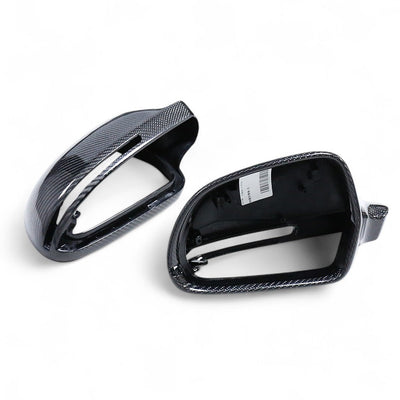 Coques rétroviseurs fibre carbone Audi A3 S3 RS3 8P 2008-2012 - vue de profil 2 - Becquet Voiture