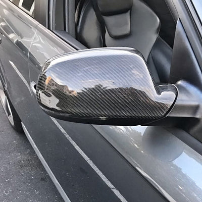 Coques rétroviseurs fibre carbone Audi A3 S3 RS3 8P 2008-2012 - vue de profil - Becquet Voiture