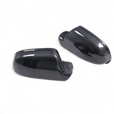 Coques Rétroviseurs Fibre Carbone Audi A3 S3 RS3 8P - vue de trois-quarts 2 - Becquet Voiture