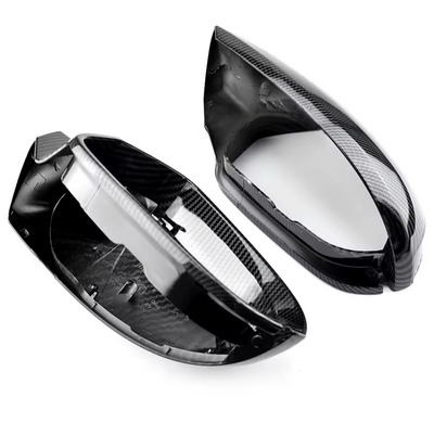 Coques Rétroviseurs Fibre Carbone Audi A7 S7 RS7 C7 - détail du montage - Becquet Voiture