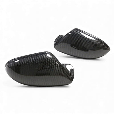 Coques Rétroviseurs Fibre Carbone Audi A7 S7 RS7 C7 - vue de dessus - Becquet Voiture